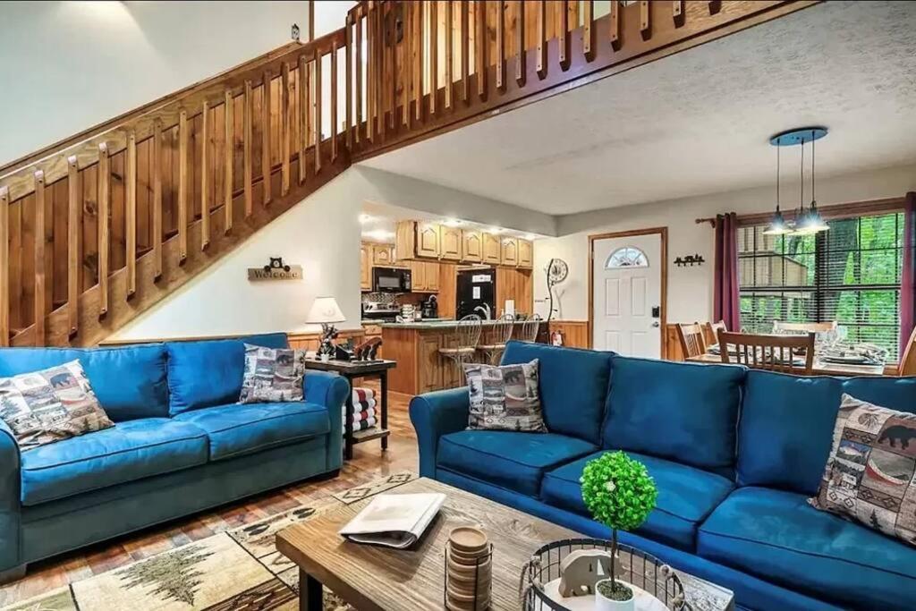 فيلا Beary Peaceful Smokies Retreat: Hot-Tub & Pools بيدجن فورج المظهر الخارجي الصورة